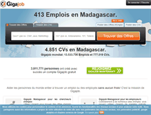 Tablet Screenshot of mg.gigajob.com