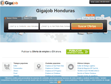 Tablet Screenshot of hn.gigajob.com