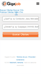 Mobile Screenshot of ec.gigajob.com