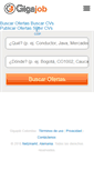 Mobile Screenshot of co.gigajob.com